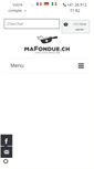 Mobile Screenshot of mafondue.ch